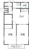 リトルフラットの間取り画像