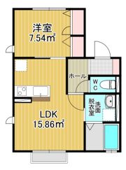 コンフォーティアの間取り画像