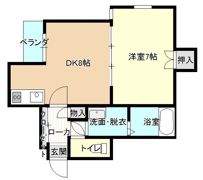 リバティープラザ呉服町の間取り画像