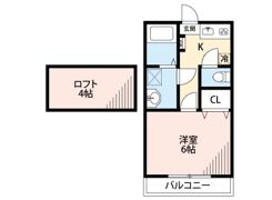 Kハウス・R(ケイハウスアール)の間取り画像