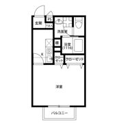 アムールひがしの間取り画像
