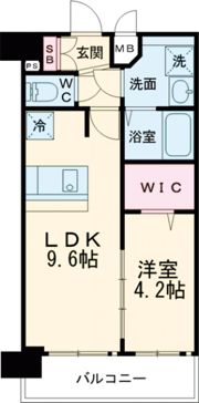 プレサンスTHE KYOTO 華苑の間取り画像