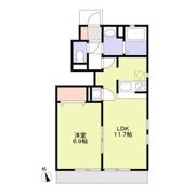 パストラルAの間取り画像