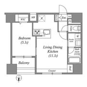 ACP Residence 中野新橋の間取り画像