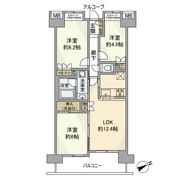 コスモ光が丘公園エクシードの間取り画像