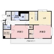 スカイコートFの間取り画像
