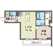 LAVIEGRAの間取り画像