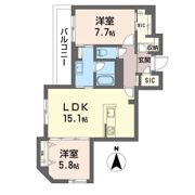 シャーメゾン横浜鶴見IIの間取り画像