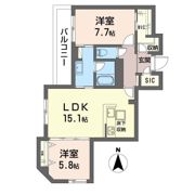 シャーメゾン横浜鶴見IIの間取り画像