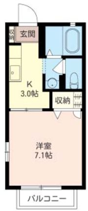 オリーブBの間取り画像