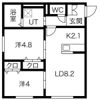 アートレータ琴似の間取り画像