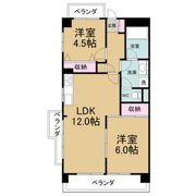 つつじヶ丘パークマンションの間取り画像