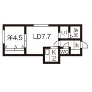 Villa大通・煌(コウ)の間取り画像