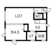 NORTH MAEDAの間取り画像