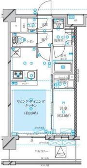 コージーコート蕨の間取り画像