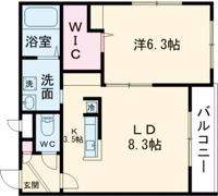 bills 棗の間取り画像
