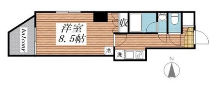 リアナスティル森下の間取り画像