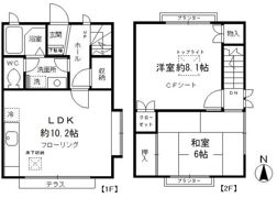サニーコート桧木 F棟の間取り画像