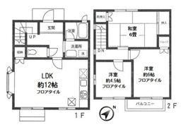 メルベーユ弥生台の間取り画像