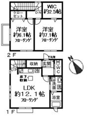 カサ コリーナの間取り画像