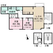 リバーサイドO．Mの間取り画像