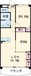 マッシモグローリアの間取り画像