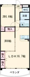 マッシモグローリアの間取り画像