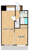 アーバングランデ本荘の間取り画像