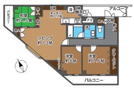 リバーサイドパレスの間取り画像