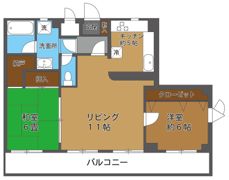 リバーサイドパレスの間取り画像