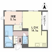リーベン メーアの間取り画像