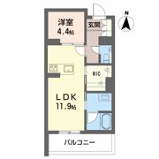 リーベン メーアの間取り画像