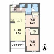 リーベン メーアの間取り画像