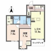 リーベン メーアの間取り画像
