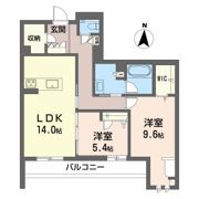 リーベン メーアの間取り画像