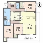 リーベン メーアの間取り画像