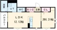 （仮称）西新町PJの間取り画像