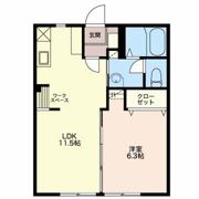 メゾンドール緑町の間取り画像