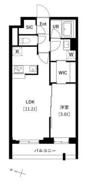 タスキプライム テラス中村橋の間取り画像