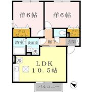 コーポミズホの間取り画像