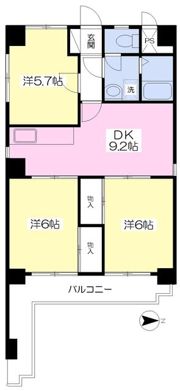 アヴニール余戸の間取り画像