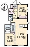 サニーガーデンの間取り画像