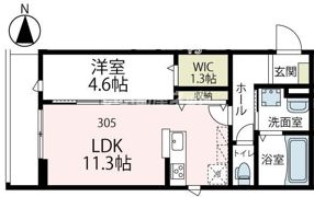 メゾン獅子ヶ谷の間取り画像