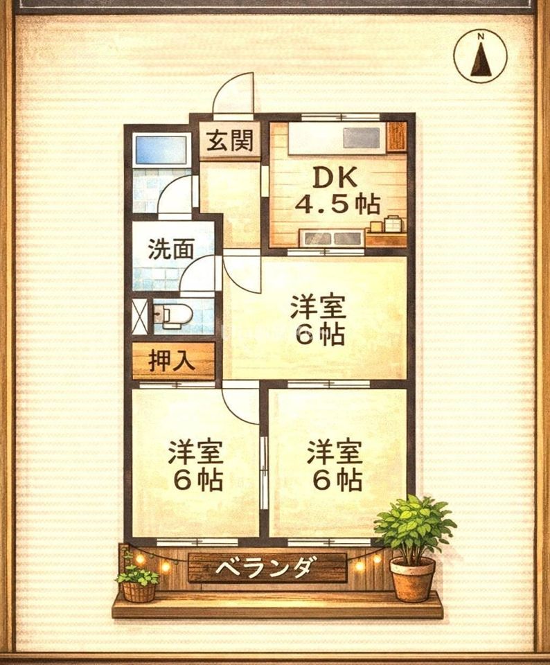 間取図