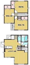 ラルーチェ竜川の間取り画像