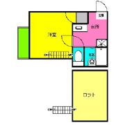 A＆H.コーポの間取り画像