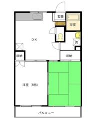 KS中央マンションの間取り画像