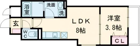 D porta raffinatoの間取り画像
