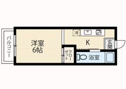 リベルタ香住ケ丘の間取り画像