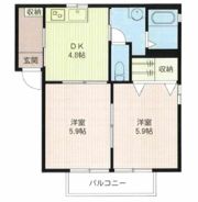 ルミエールみなみ野の間取り画像